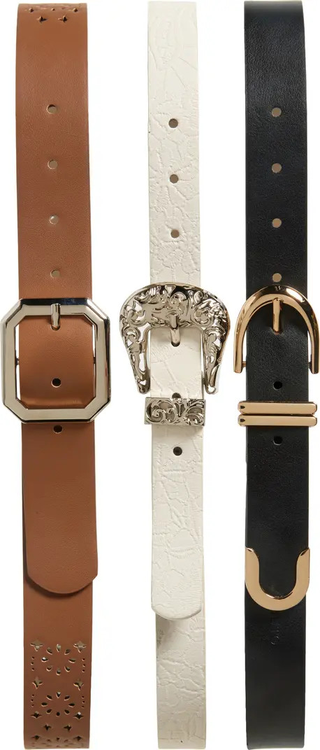 3 For 1 Wide Belts | Nordstrom Rack