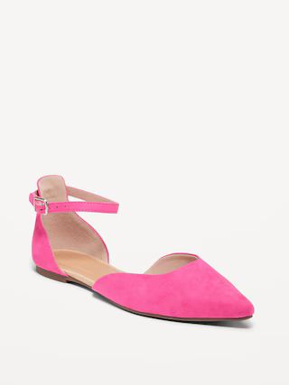 Ankle Strap D'Orsay Flats | Old Navy (US)