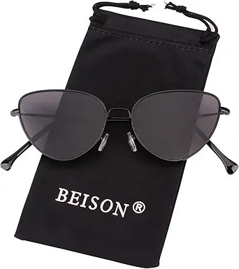 Womens Cat Eye Mod Metal Glasses Fashion Sunglasses | Amazon (US)