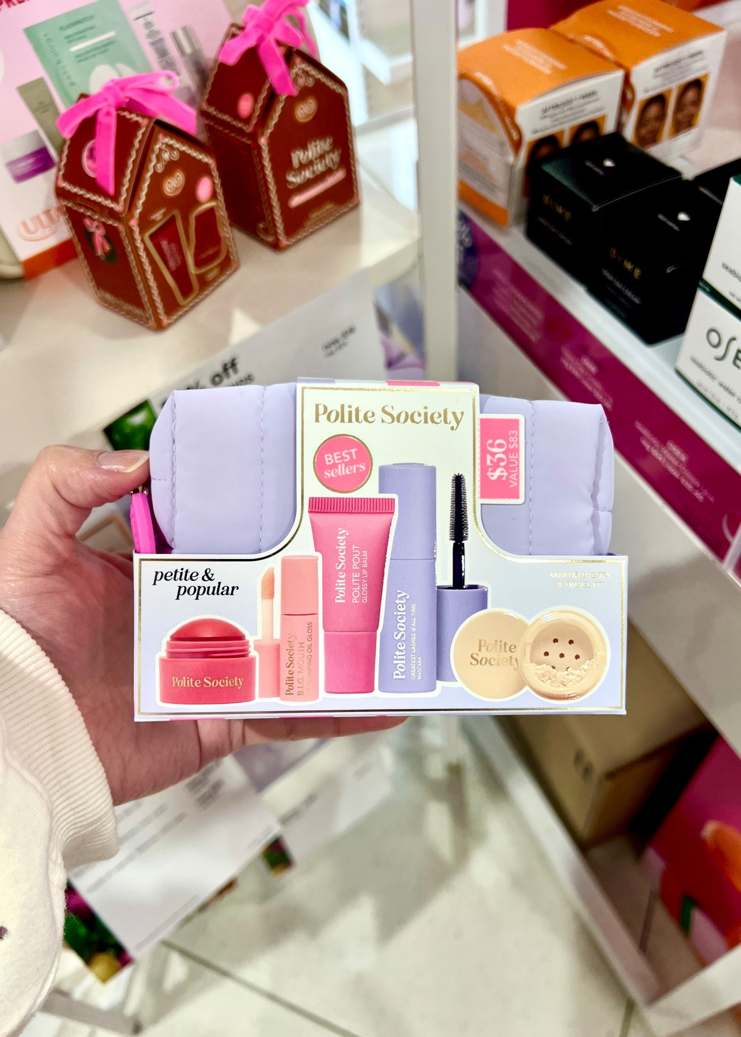 Cyber Monday sale at Ulta Beauty 

Polite Society
 
Petite & Popular 6 Piece Discovery Set

#LTKSaleAlert #LTKCyberWeek #LTKGiftGuide
