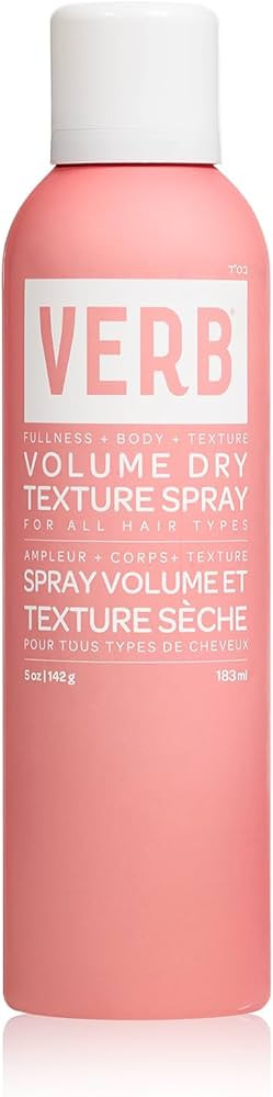 VERB Volume Dry Texture Spray- Boosts Volume, Adds Fullness & Weightless Grit - Sulfate, Paraben ... | Amazon (US)