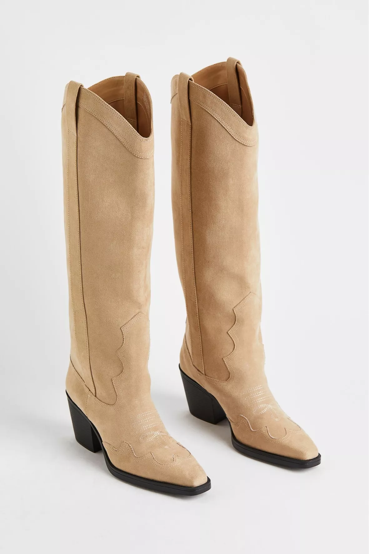 Knee-high heeled boots curated on LTK