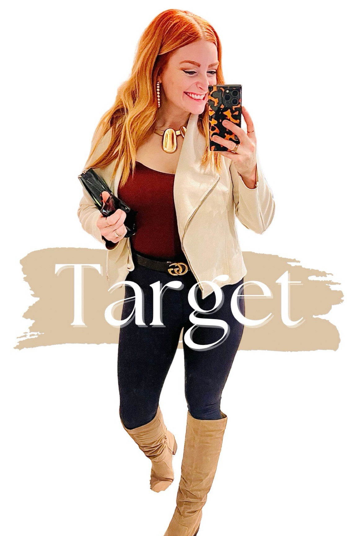 The CUTEST dressy casual look! 

▪️bodysuit: Target
▪️jacket: Nordstrom Rack
▪️leggings: Zyia
▪️earrings: Amazon

#LTKWorkwear #LTKStyleTip #LTKBeauty