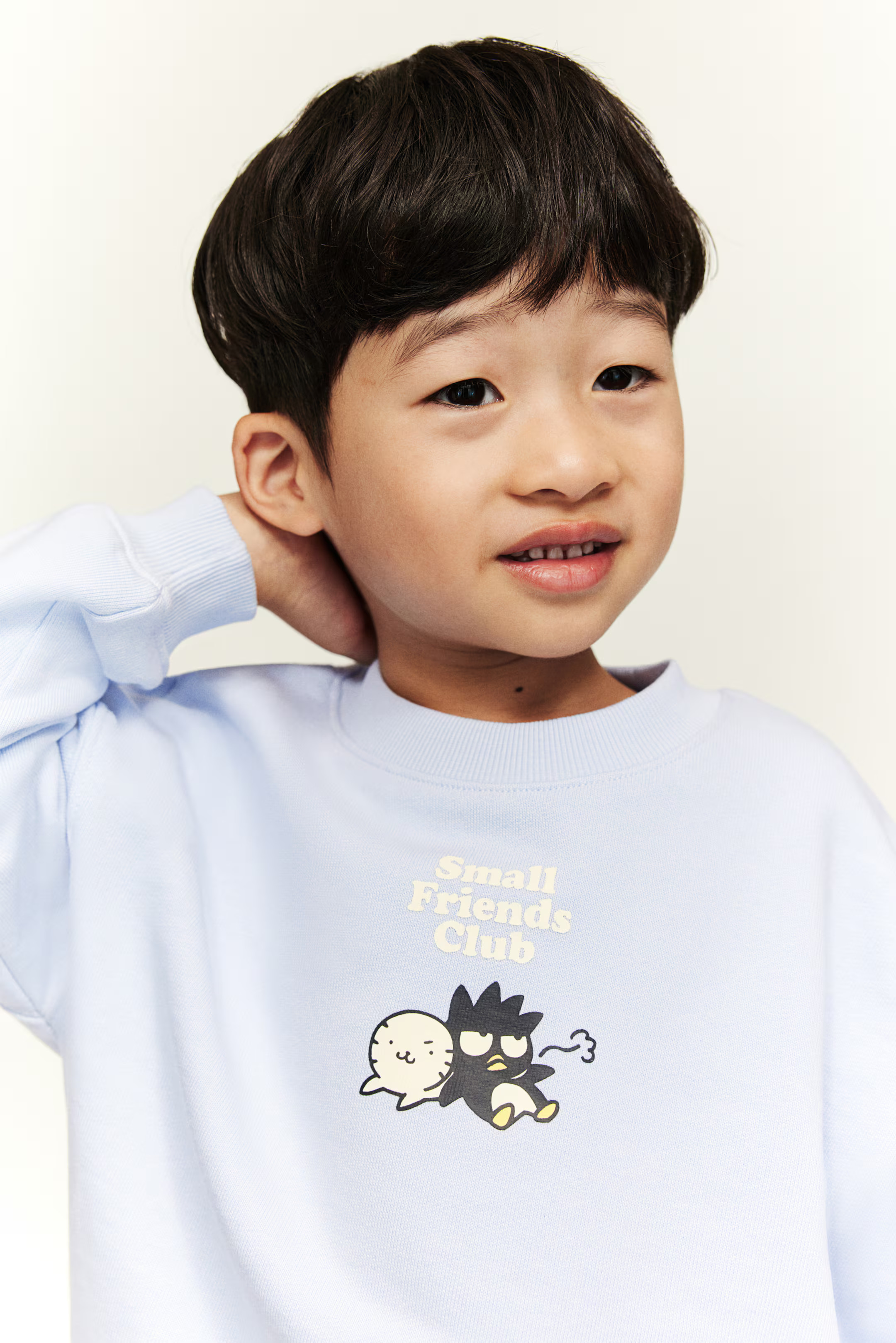 Sweatshirt with Printed Motif - Light blue/Friends Club - Kids | H&M US | H&M (US + CA)