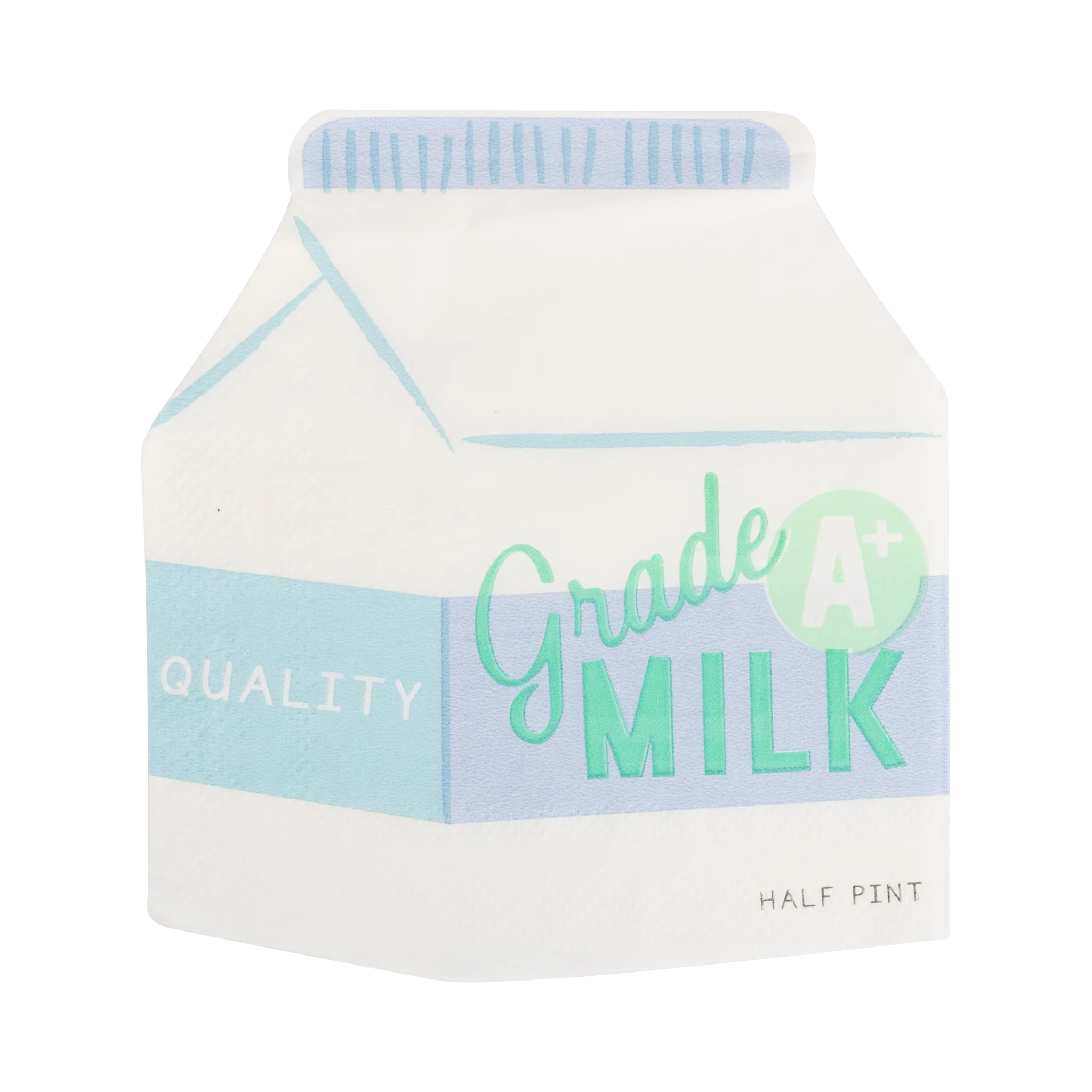 Milk Carton Cocktail Napkin Set | My Mind's Eye