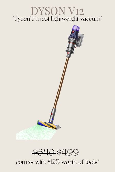 Dyson V12 lightweight cordless vacuum on sale! 

#LTKGiftGuide #LTKhome #LTKsalealert