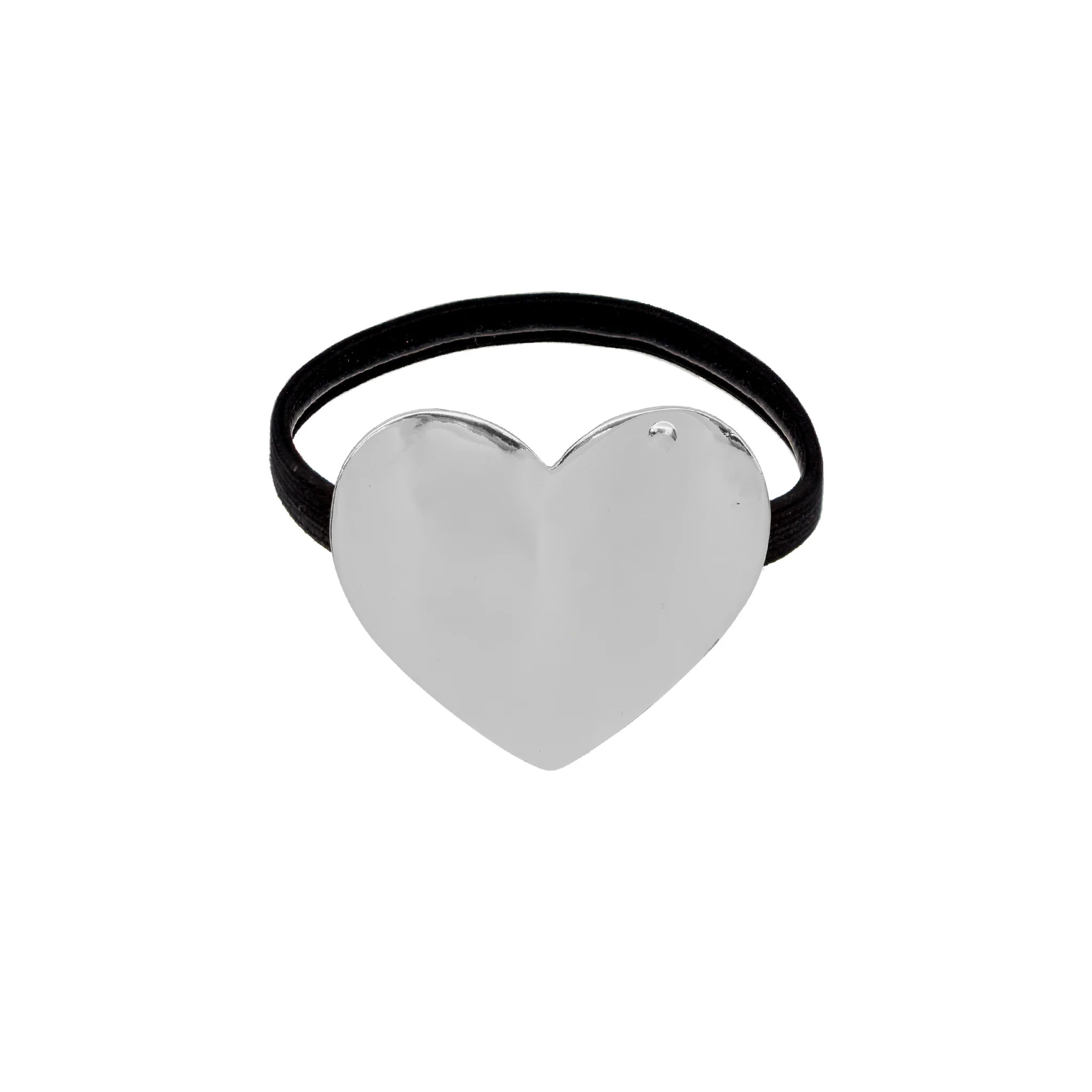 Heart Hair Tie in Tiara | Emi Jay