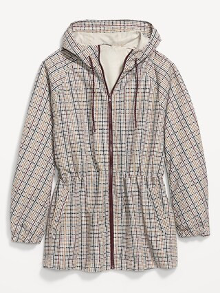 Oversized Rounded-Sleeve Anorak | Old Navy (US)
