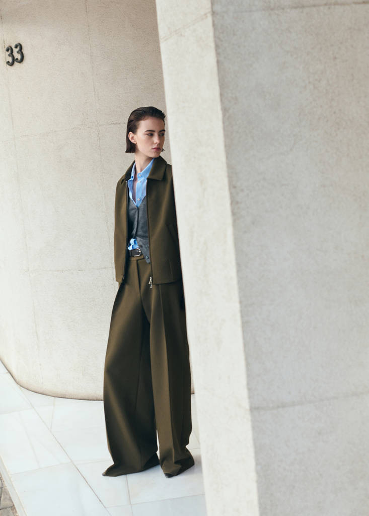 Bomber jacket with shirt collar khaki - Woman - XS - MANGO | MANGO (UK)
