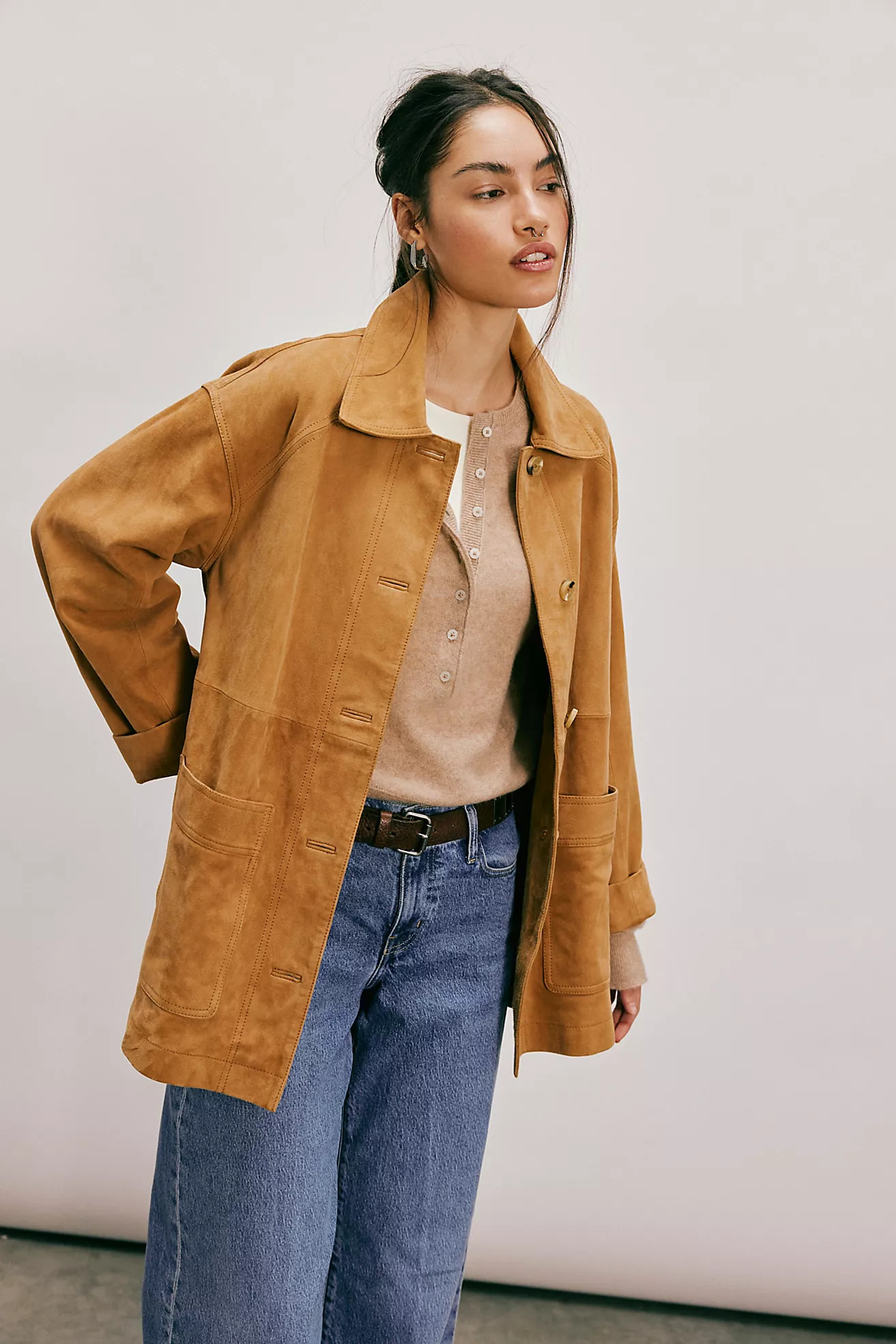 Annalise Suede Jacket | Free People (Global - UK&FR Excluded)
