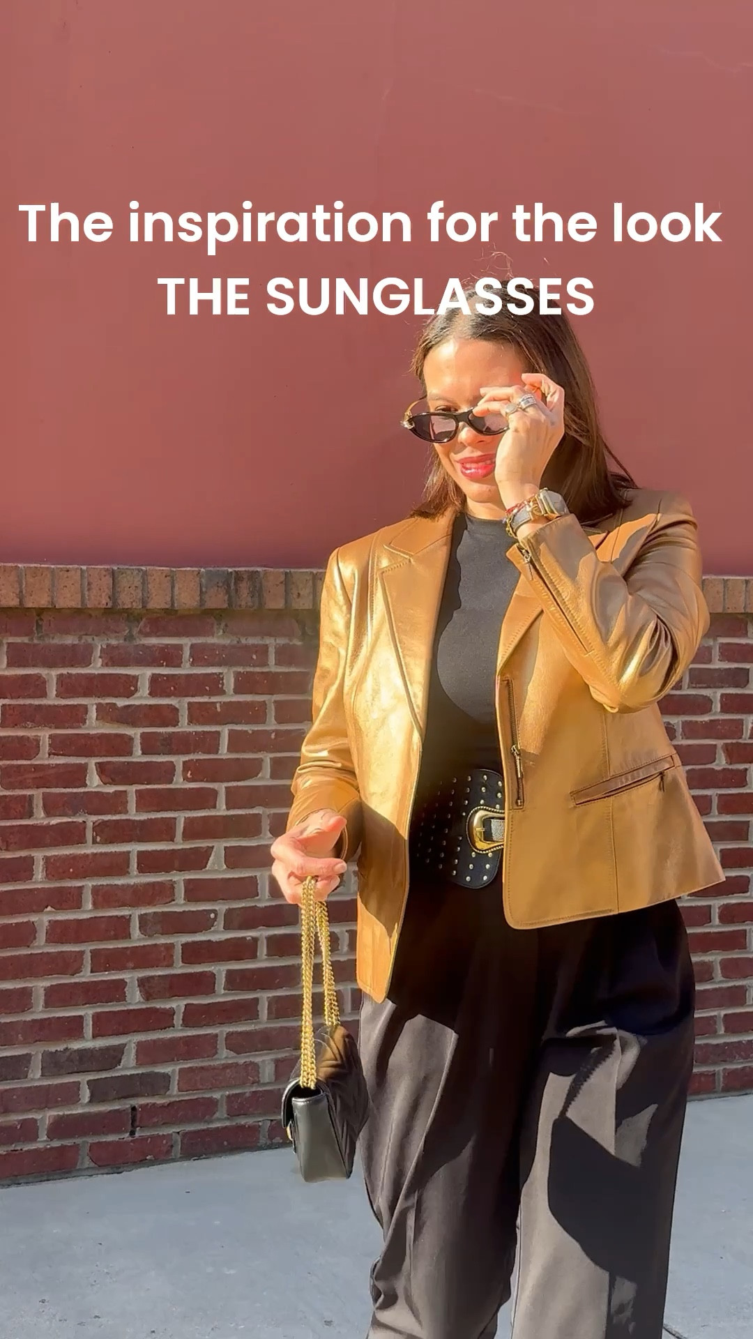 Fall outfits loading…. These designer-inspired sunglasses were all that I needed to create this look! 

#LTKStyleTip #LTKPetite #LTKOver40