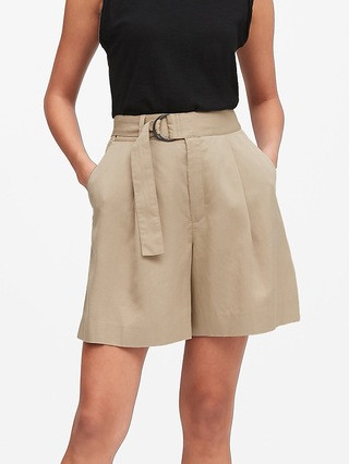 High-Rise 6" TENCEL Short | Banana Republic (US)