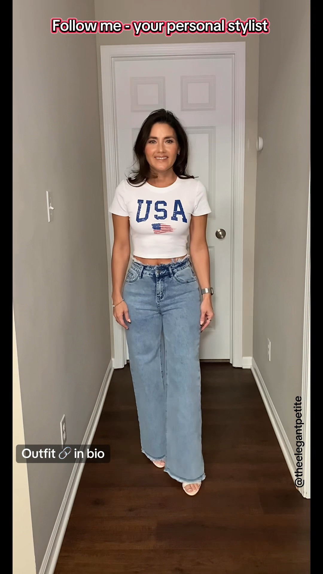 These jeans are WAY better than I expected 👏🏼

✔️tee is soft + easy to style 
✔️ jeans are AMAZING quality for the price
✔️ the frayed waist detail = everything 

This is that effortless cool look you’ll wear way beyond the holidays 

Follow if you want more Amazon finds like this.   Save this outfit for later.

#memorialdayoutfit #4thofjulyoutfit #styleinspo #casualchic

#LTKootd #LTKPetite