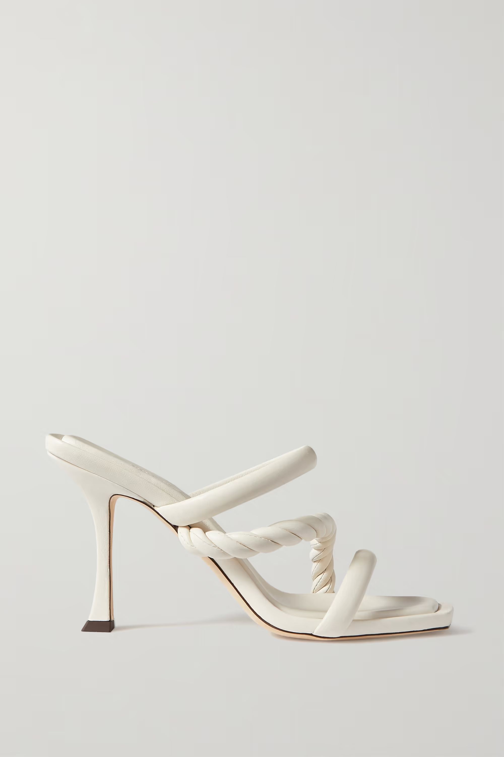 Diosa 90 twisted leather mules | NET-A-PORTER (US)