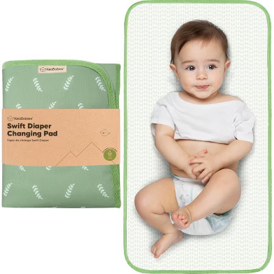 KeaBabies Swift Portable Diaper Changing Pad, Portable Waterproof Diaper Changing Pad for Baby, T... | Target