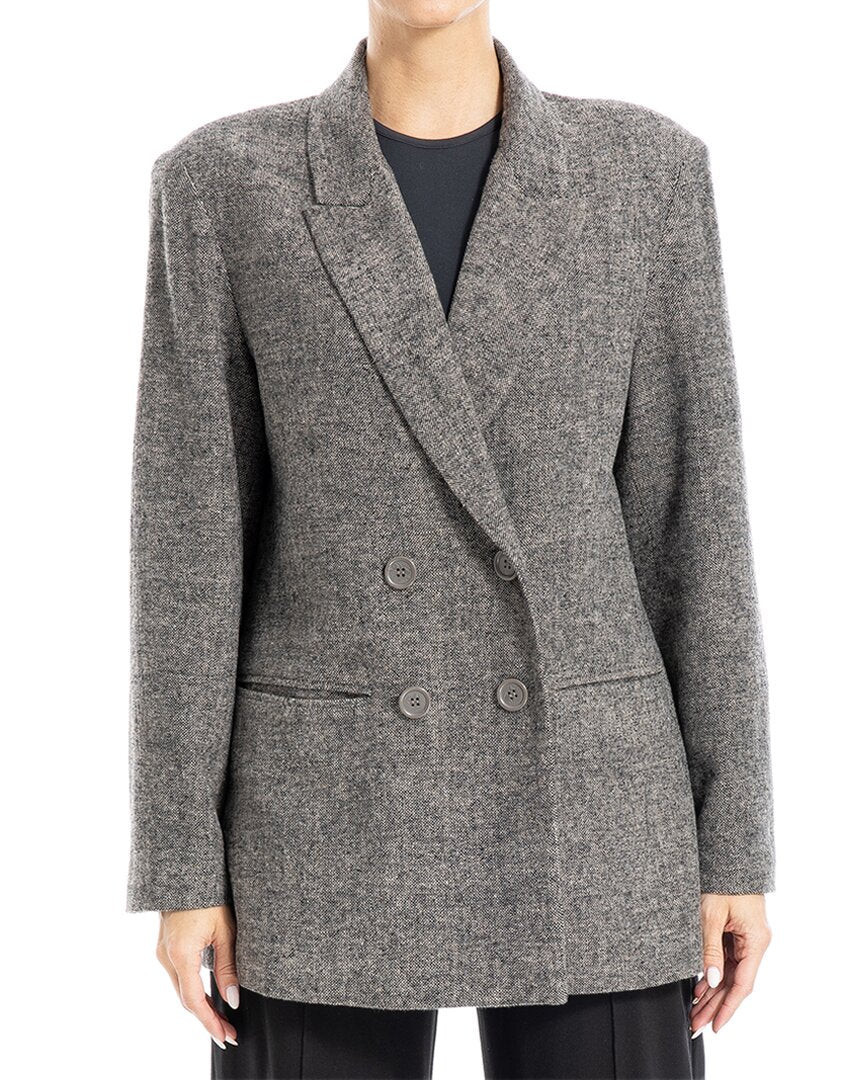 Max Studio Double Breasted Blazer | Shop Simon