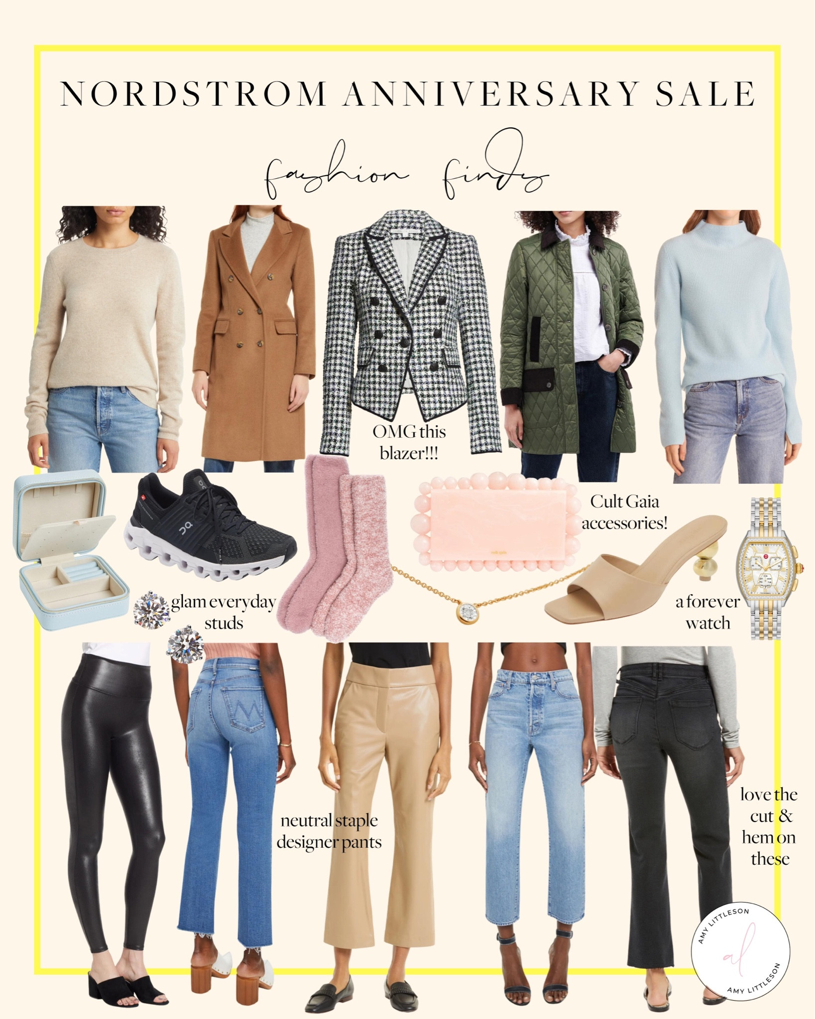 My 2023 Nordstrom Anniversary Sale picks for Nordstrom sweaters, jeans, blazers, and accessories! 🤎 #Nordstrom #NSale #jeans #fallstyle #blazer #cashmere 

#LTKxNSale #LTKsalealert #LTKshoecrush