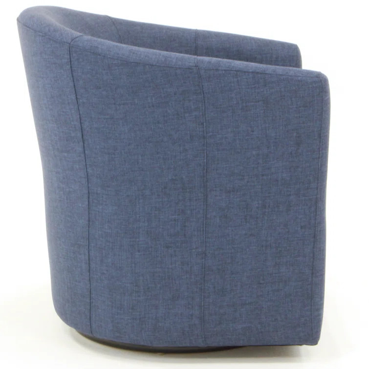 Hansell 31'' Wide Swivel Barrel Chair | Wayfair North America