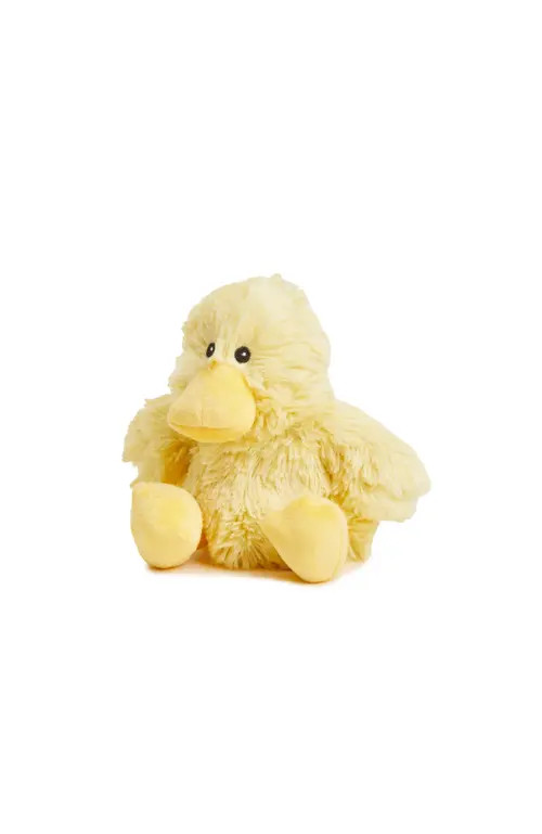 Warmies Duck Junior Plush Toy in Medium Yellow at Nordstrom | Nordstrom