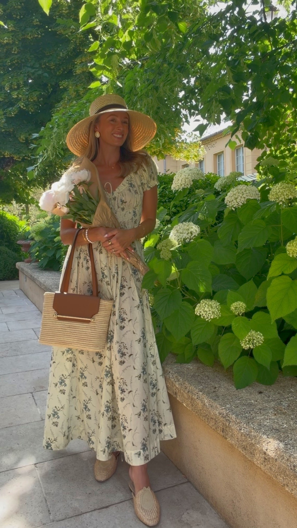 The perfect floral dress for a Euro summer wardrobe in France 🫶🏼 Doen floral dress, feminine style, holiday wardrobe. Luxury accessories.

#LTKsummer #LTKluxury #LTKdresses