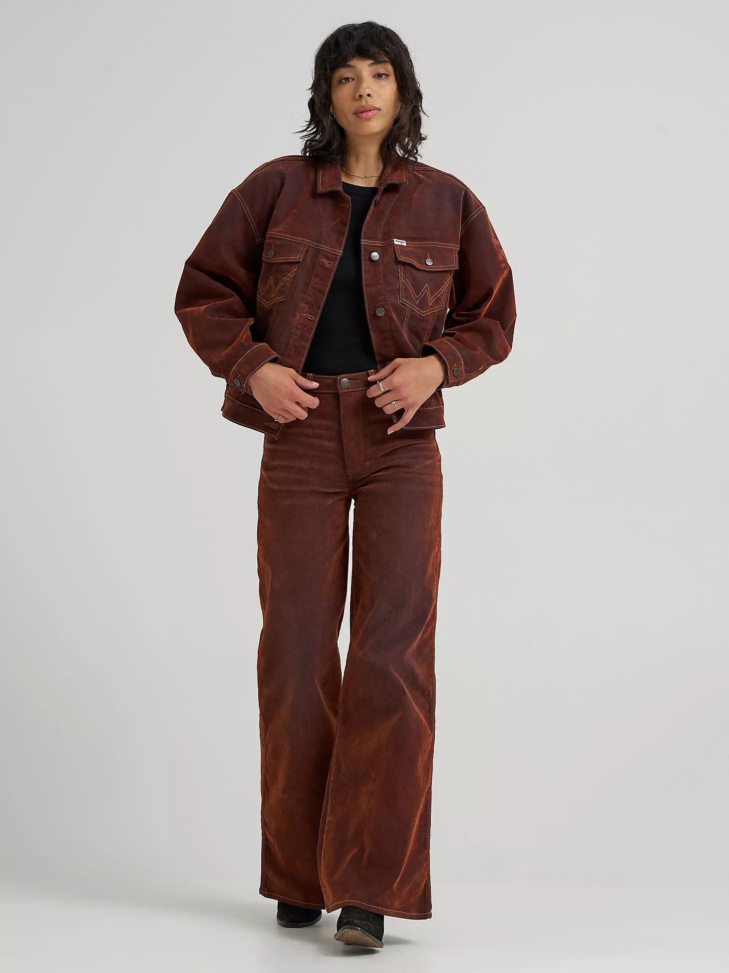 Women's Flocked Trousers | Wrangler