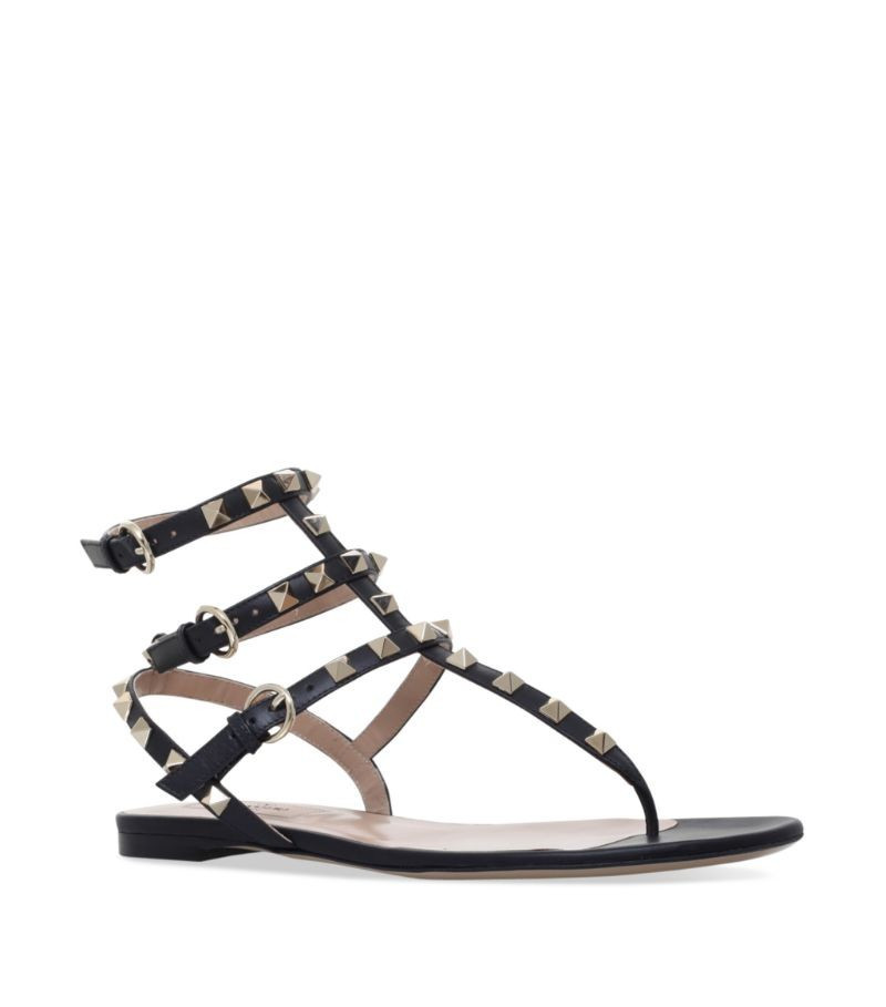 Valentino Rockstud Gladiator Sandals | Harrods
