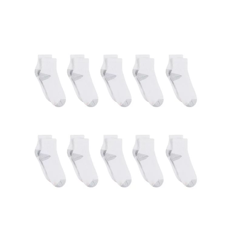 Hanes Women's Cushion Comfort Ankle Socks 10-Pack | Walmart (US)