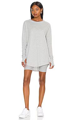 Free People Arden Tee in Heather Grey from Revolve.com | Revolve Clothing (Global)