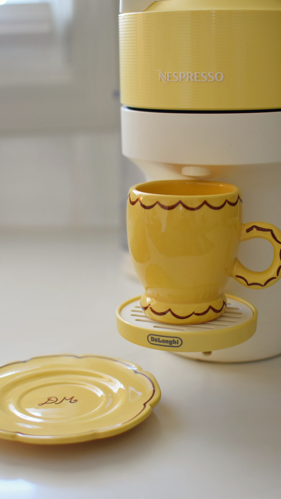 A new espresso cup & saucer from @Anthropologie 💛☕️

#LTKgrwm #LTKmorningroutine #LTKfoodie