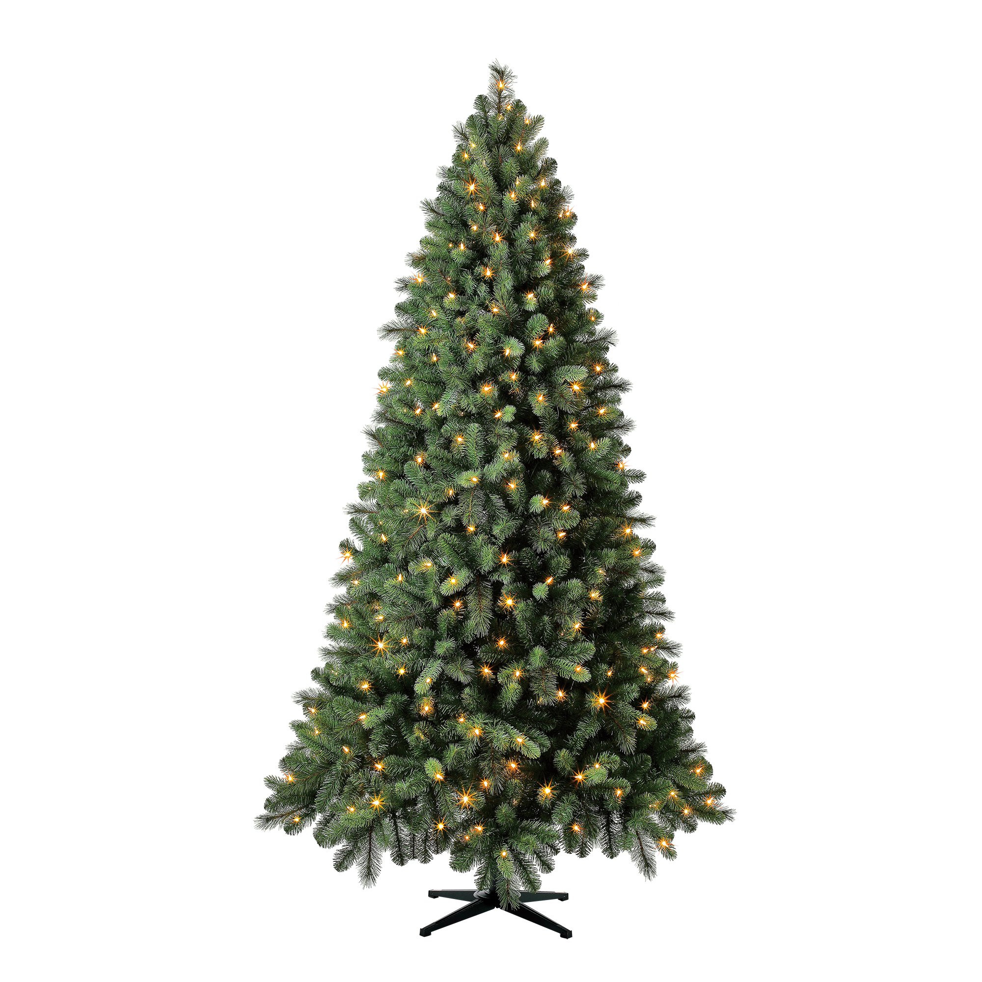 Evergreen Classics® Pre-Lit Norwich Spruce Quick Set® Artificial Christmas Tree, 7.5', Color-Ch... | Walmart (US)