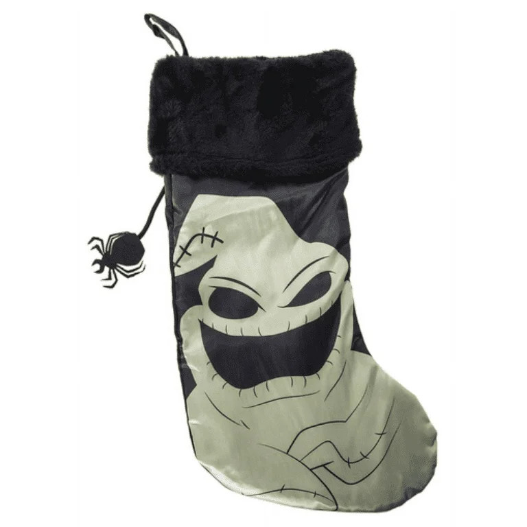 Disney Nightmare Before Christmas Oogie Boogie Holiday Christmas Stocking New | Walmart (US)