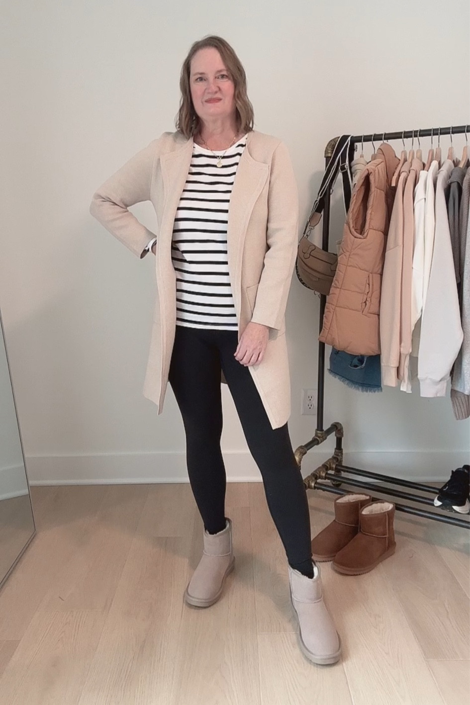 Amazon and Quince Try-On Haul ✔️I’m prepping my winter capsule wardrobe, so I ordered and tried on some athleisure and casual styles ✨ Find out which pieces I kept and returned in the blog post 😉

Athleisure, leggings, puffer vest, jacket, pullover, sweatshirt, flare leggings, joggers, long sleeve tee, cardigan, sneakers, Birkenstocks, striped tee, casual, outfits

#LTKOver40 #LTKMidsize #LTKFindsUnder50