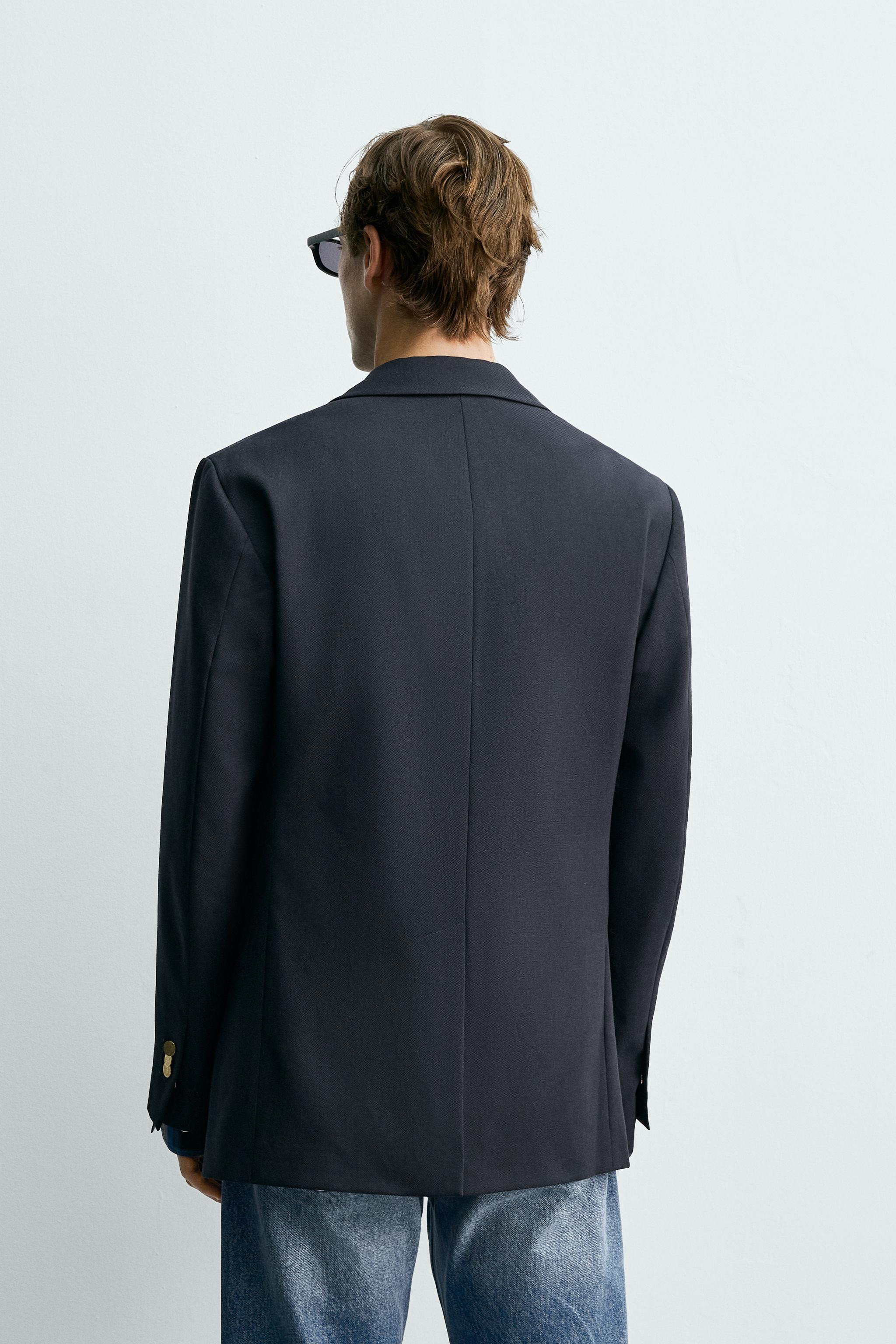 DOPPELREIHIGER BLAZER AUS 100 % WOLLE AARON LEVINE X ZARA | Zara DE