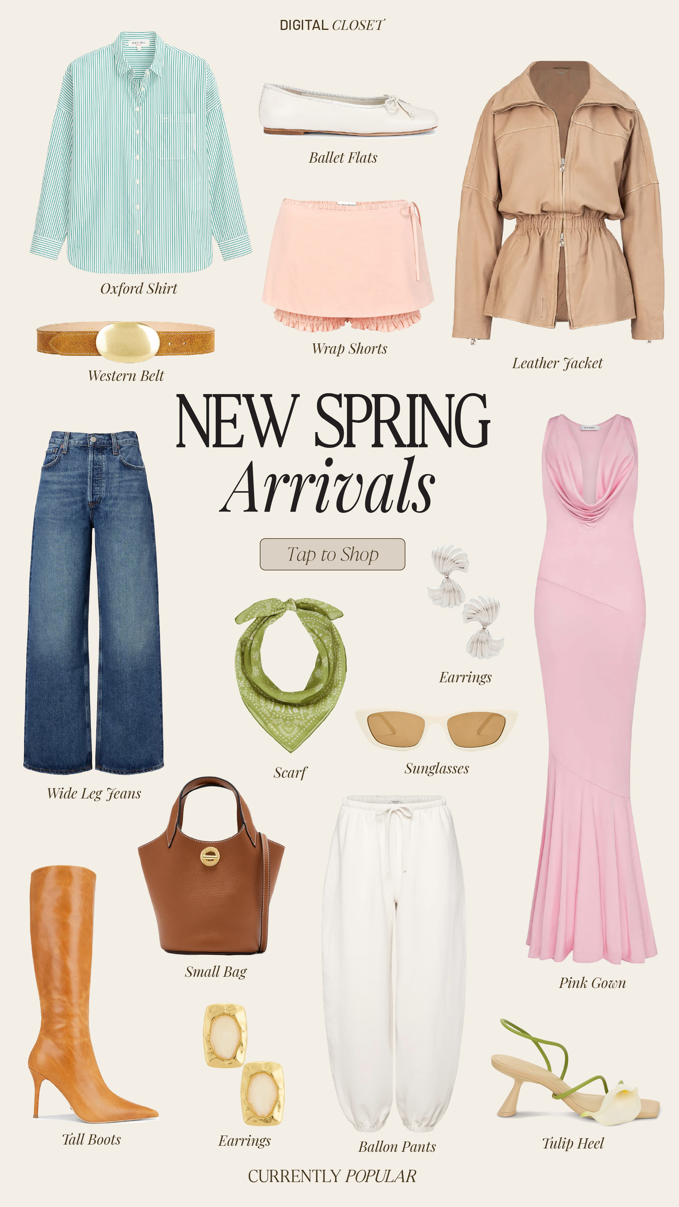 New Spring Arrivals 

 
