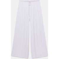 Zara - Flowing Palazzo Trousers - Light Lilac - S - Woman | Zara UK
