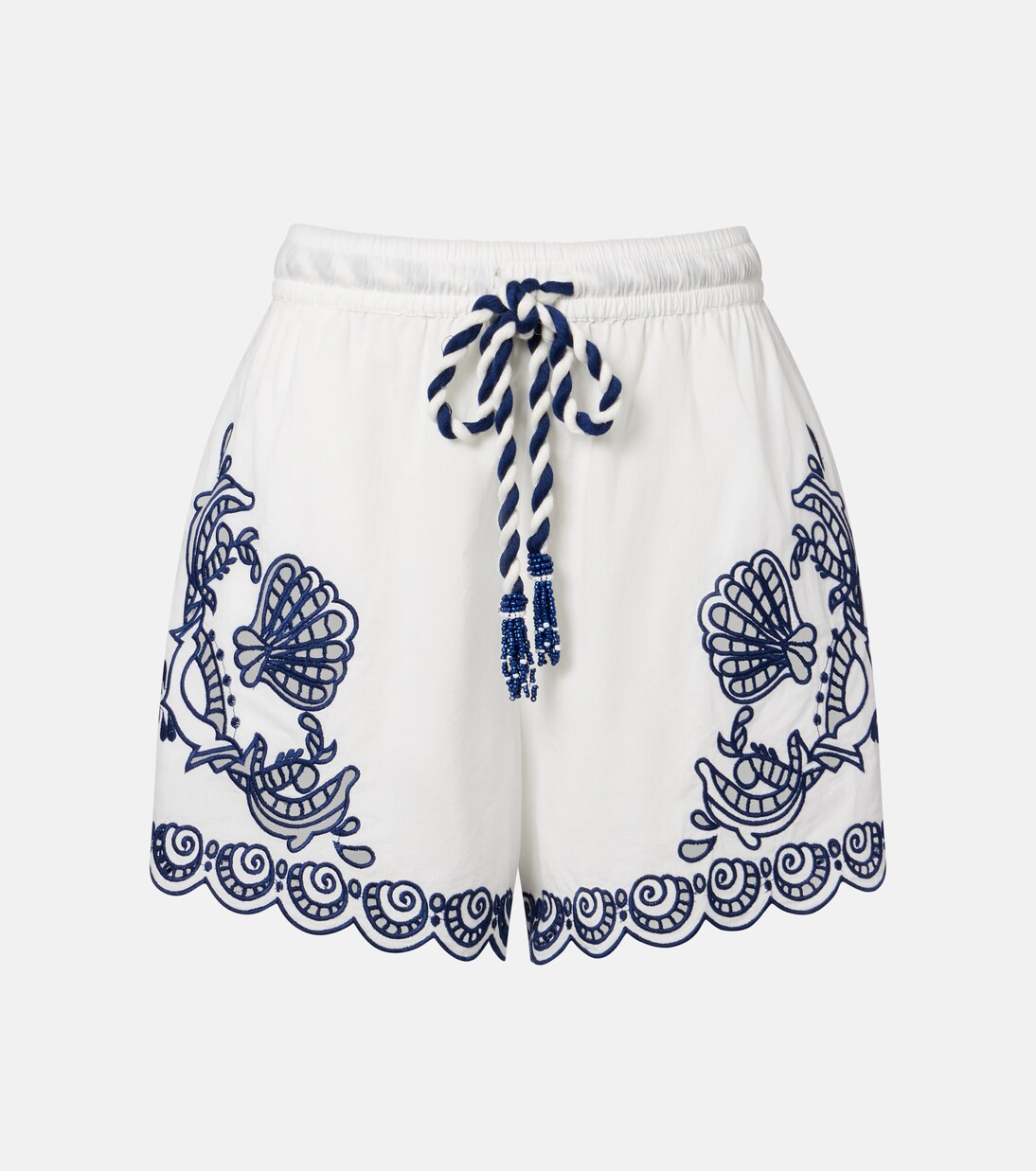 Floral embroidered cotton shorts | Mytheresa (US/CA)