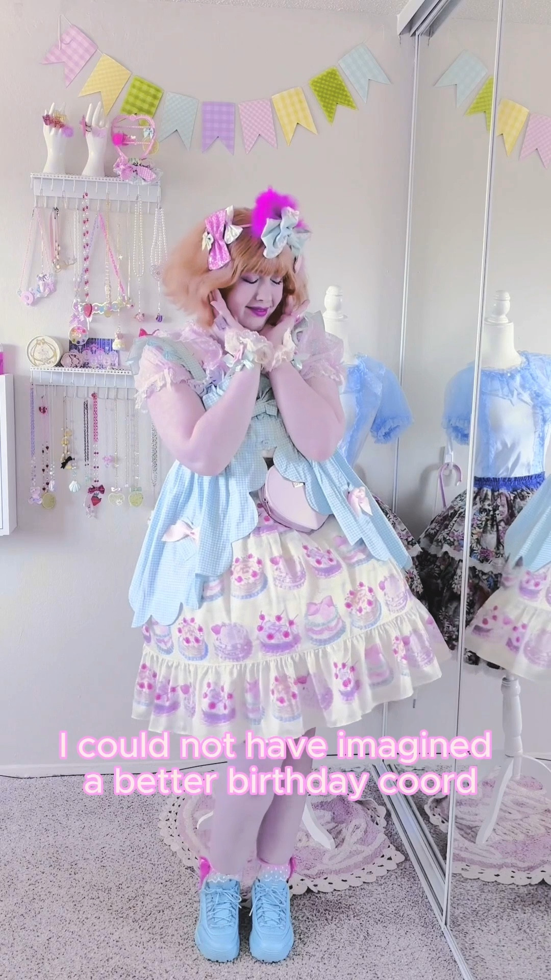 Happy birthday to me! Throwback to last year’s birthday look 🥹💕

#lolitafashion #sweetlolita #kawaiifashion #grwm #ootd 

#LTKBeauty #LTKSeasonal #LTKWatchNow
