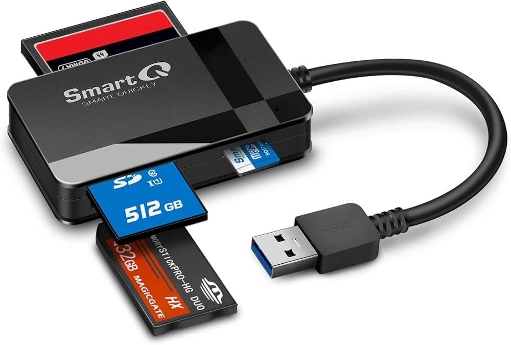 SmartQ C368 USB 3.0 SD Card Reader, Plug N Play, Apple and Windows Compatible, Powered by USB, Su... | Amazon (US)