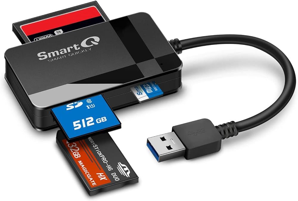 SmartQ C368 USB 3.0 SD Card Reader, Plug N Play, Apple and Windows Compatible, Powered by USB, Su... | Amazon (US)