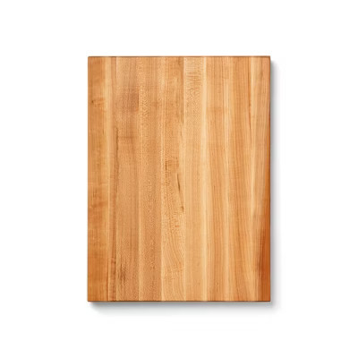 John Boos R-Board Maple Cutting Board, 20" x 15", 1.5" Thick Reversible Butcher Block with Recessed Finger Grips, Edge Grain Wood | Target