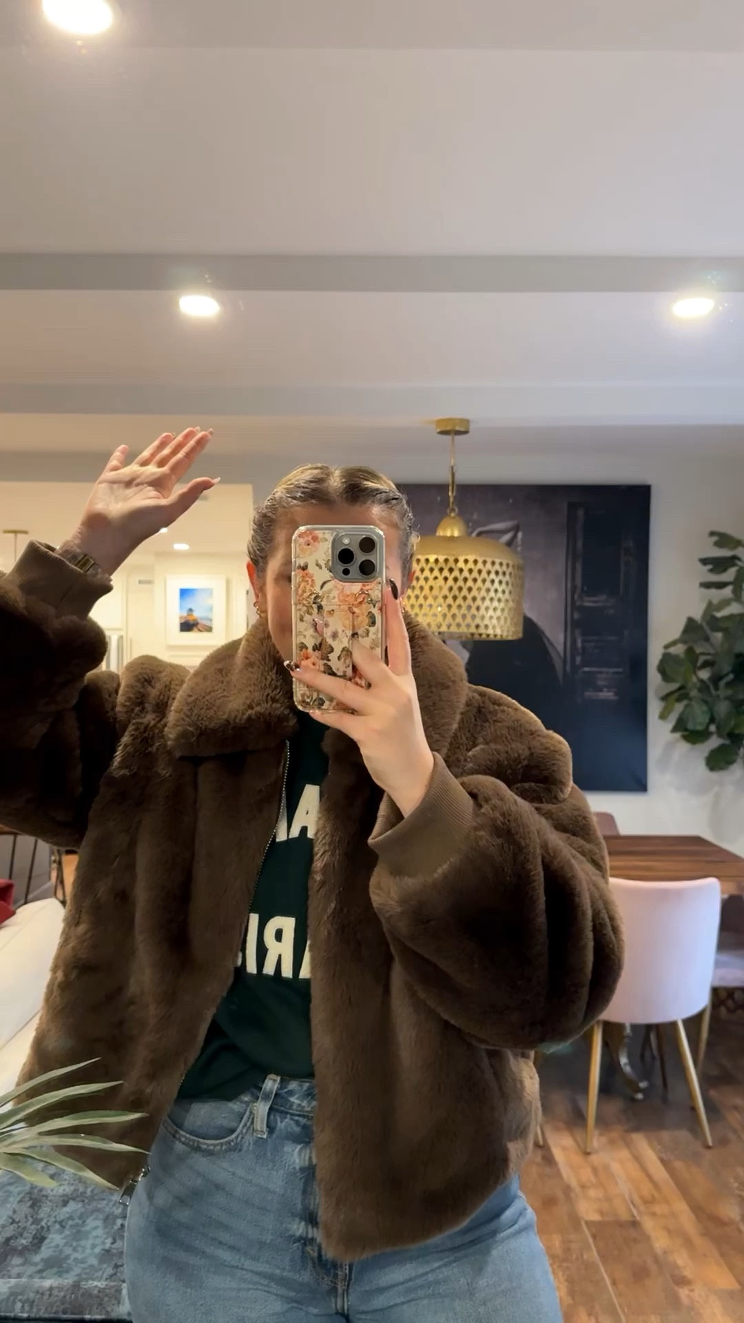 Anthropologie Maeve Cropped Faux Fur wearing a large, the softest faux fur ever! No shedding. Holiday outfits, Christmas 

#LTKStyleTip #LTKMidsize #LTKHoliday