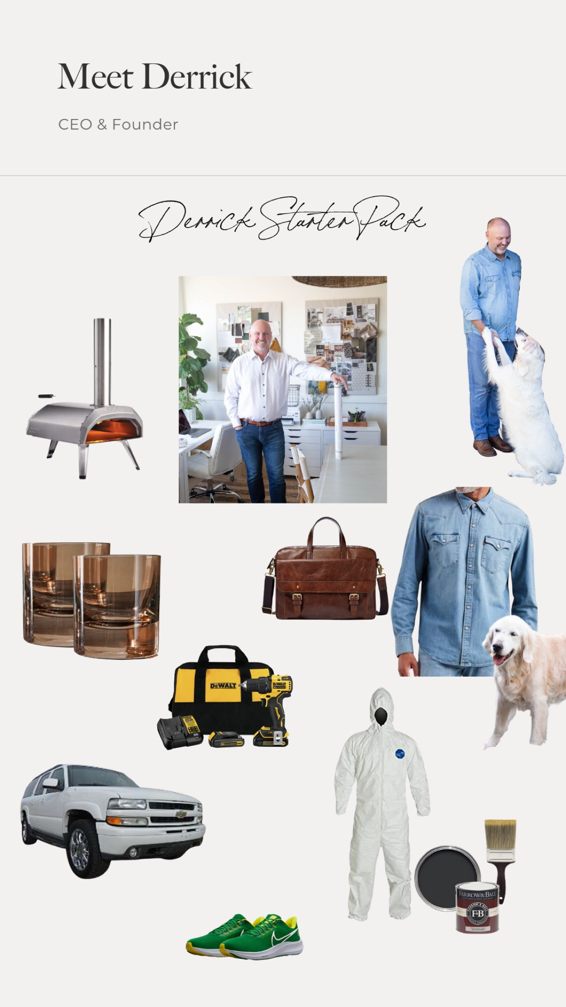 Derrick starter pack 

#LTKGiftGuide