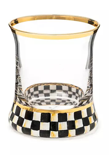 Check Tumbler Glass, Set of 2 | Belk