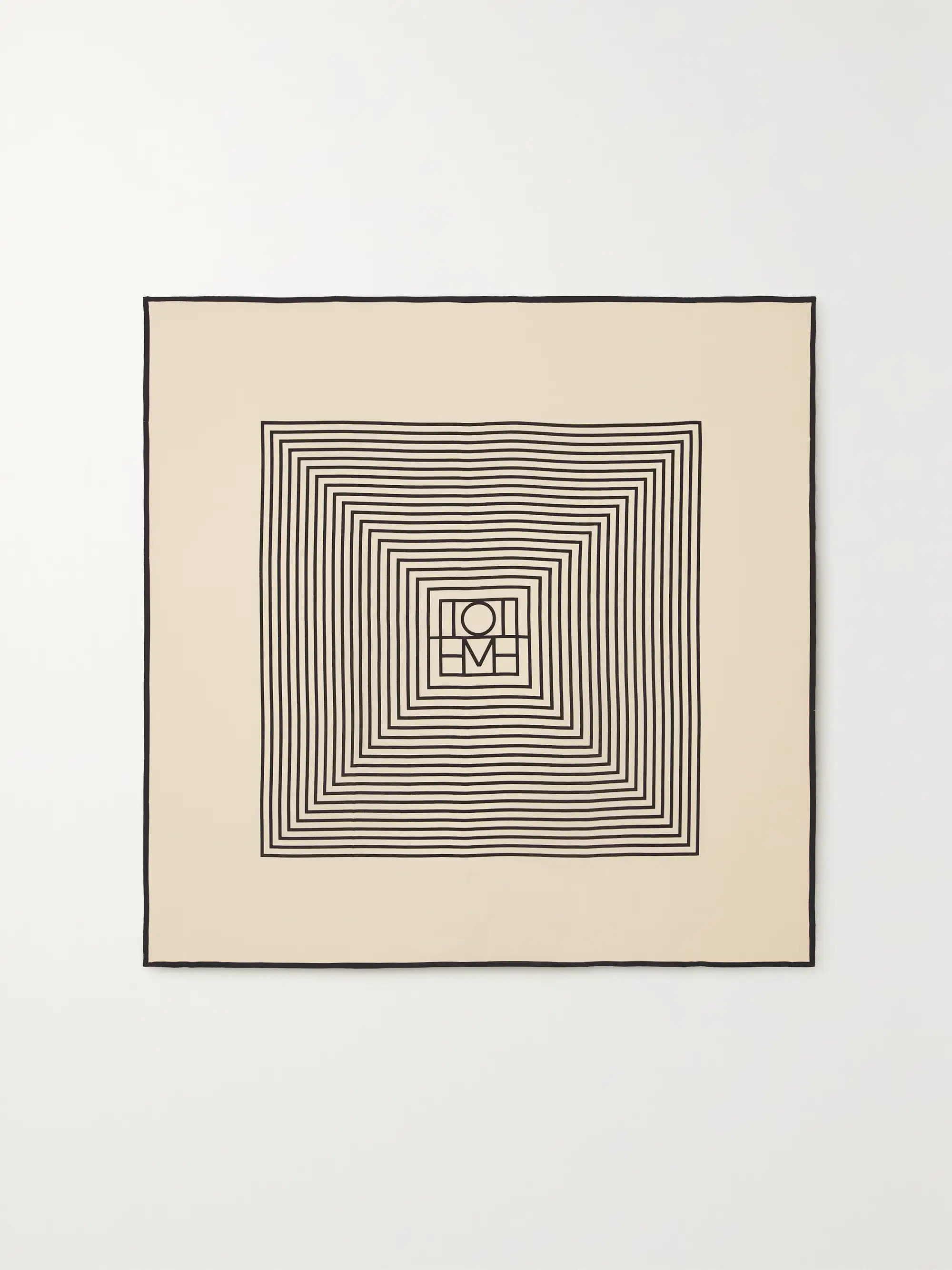 Striped silk crepe de chine scarf | NET-A-PORTER (UK & EU)