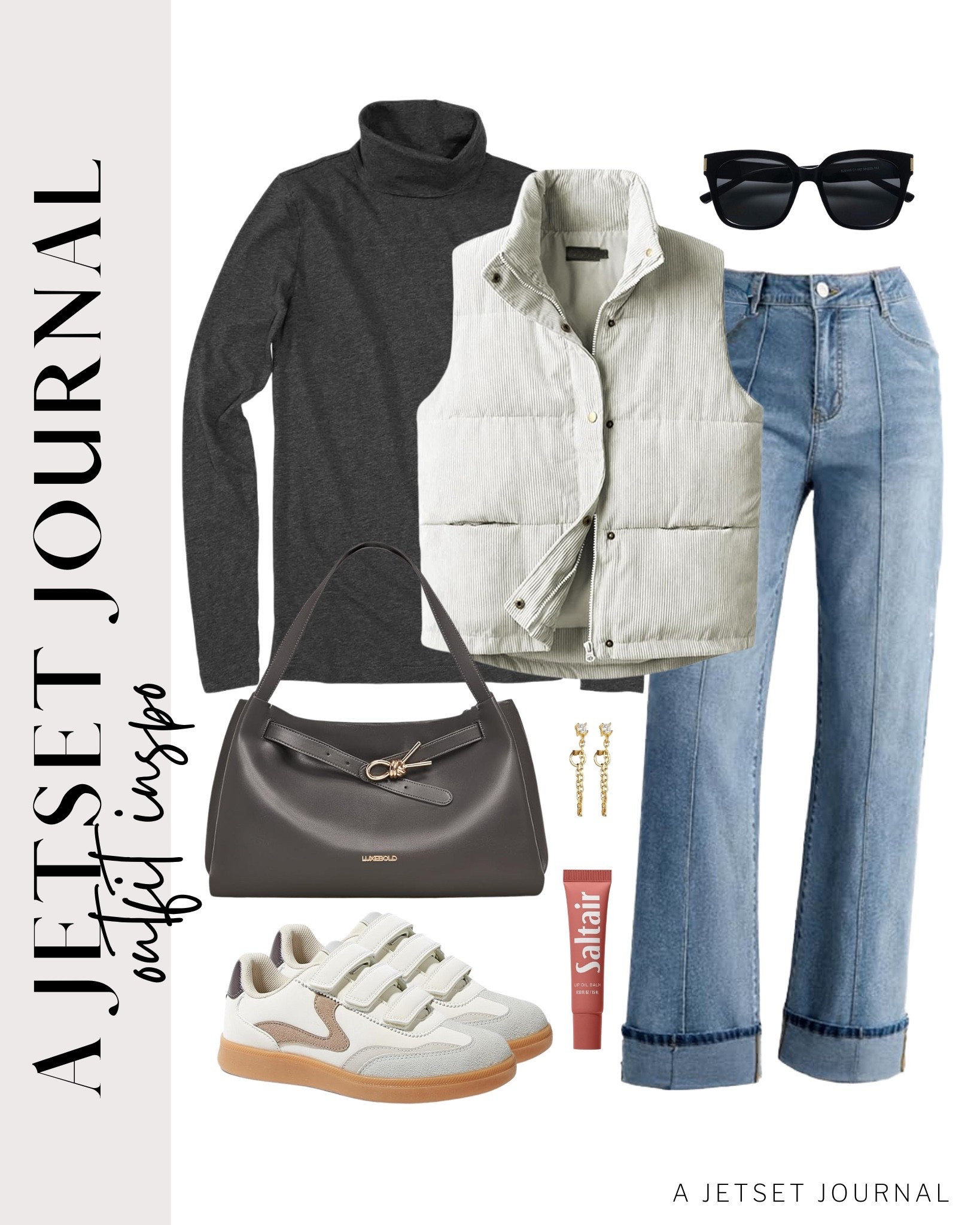 Add a cute corduroy vest to your outfit this season to make your outfit feel cute and cozy!
saltair lip balm, gold earrings, winter outift, trendy jeans, casual outfit, ways to style, casual outfit inspo, capsule wardrobe, favorite finds, top picks, mom outfit, everyday style, fall style, trendy look, viral style, affordable look, amazon favorites, fall outfit idea4

#LTKU #LTKFindsUnder50 #LTKSeasonal