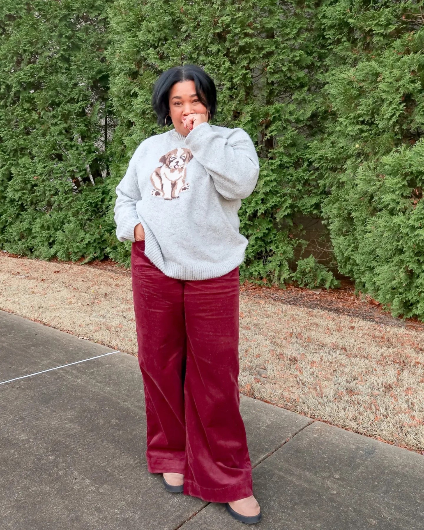 Obsessed with these cords from LOFT. Paired them with the cutest little sweater! 

#ourfitinspo #whattowearnow #midsizestyle #winteroutfits 

#LTKFindsUnder100 #LTKMidsize #LTKFindsUnder50