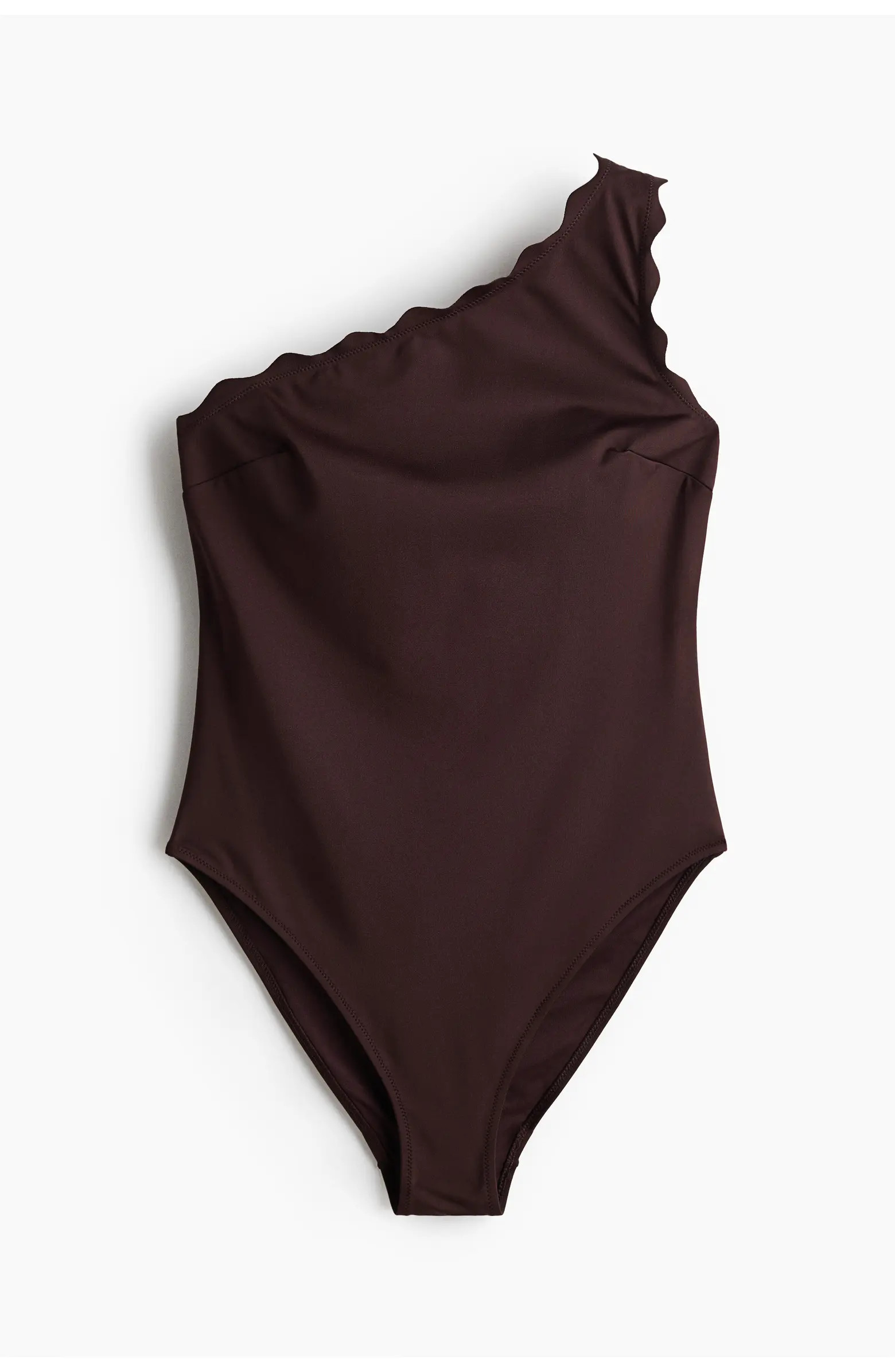 H&M One-shoulder Padded-cup Swimsuit | Nordstrom | Nordstrom