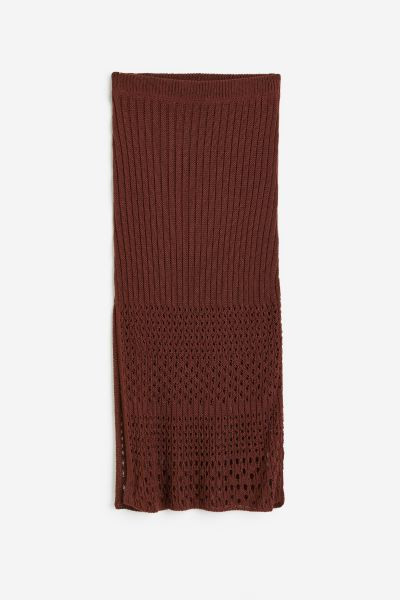 Pointelle-knit skirt | H&M (UK, MY, IN, SG, PH, TW, HK)