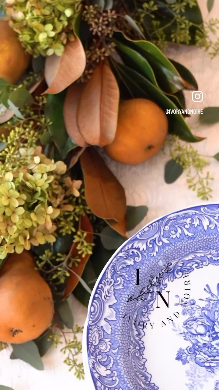 This easy and beautiful magnolia garland will surely wow your guests this season. 
#magnoliacenterpiece #tabledecor
#dyifloral #hydrengeacenterpiece #fallcenterpiece #driedhydrengeas

#LTKhome #LTKSeasonal #LTKVideo
