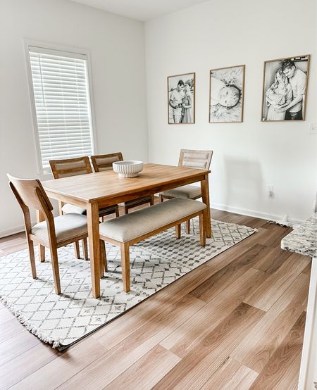 Dining table with bench
Home decor 
Neutral home 

#diningtable #homedecor #bench 

#LTKHome